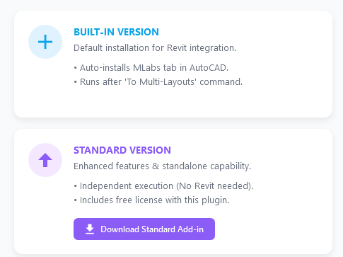 AutoCAD Plugin Status