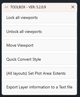 MLabs AutoCAD Toolbox