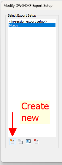 Save Export Setup Revit