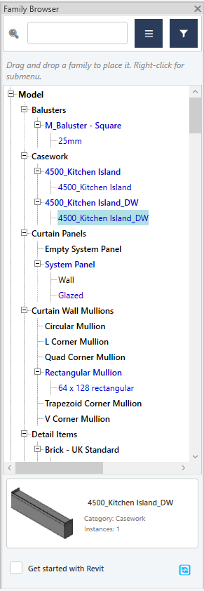 Family Browser Interface
