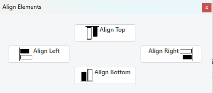 Alignment Panel