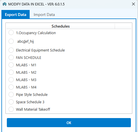 Schedule Link Selection